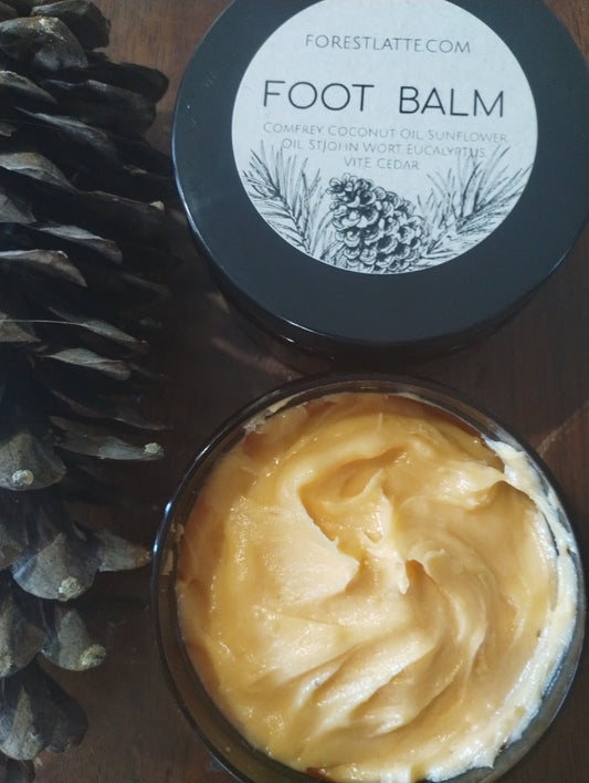 RESCUE FOOT BALM with coconut oil, Vitamin E and eucalyptus