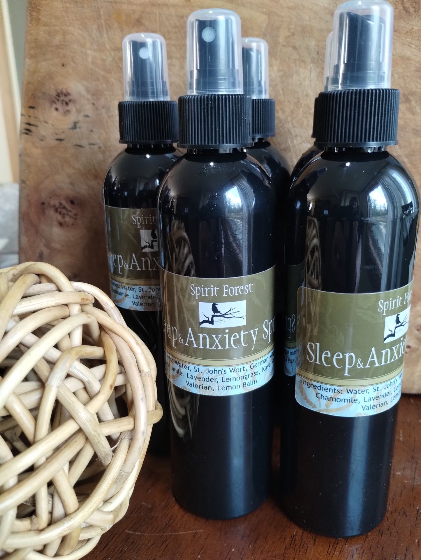 SLEEP & ANXIETY SPRAY-wildcrafted, natural 240 ml, large bottle